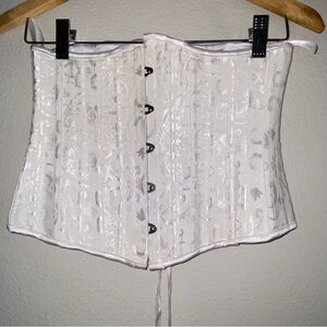 White Fashion Corset